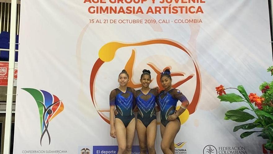 La gimnasia artística panameña, dejando los colores de nuestro país en alto