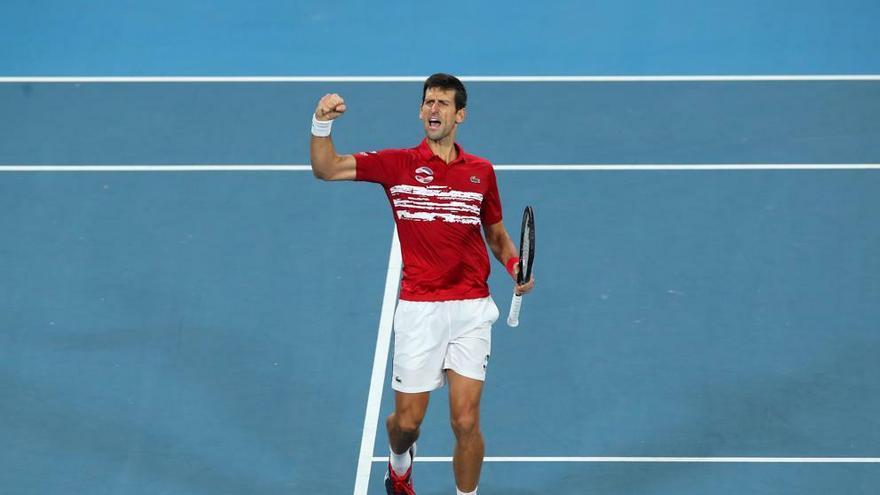 Djokovic derrota a Nadal y la final de la ATP Cup se decidirá en el dobles