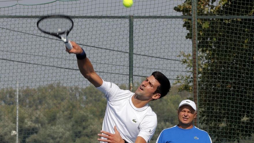 Novak Djokovic no seguirá con su entrenador Marian Vajda