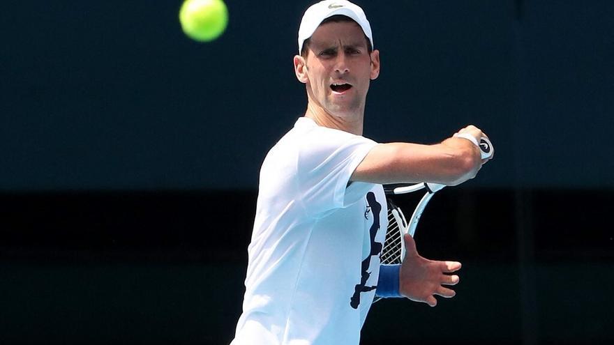 Novak Djokovic será el primer cabeza de serie en el Abierto de Australia