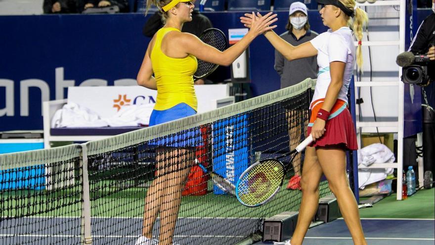 Tenista ucraniana Svitolina derrotó a la rusa Potapova en el Abierto de Monterrey
