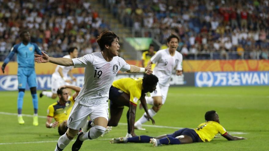 Ecuador eliminada del Mundial Sub-20 al caer ante Corea del Sur