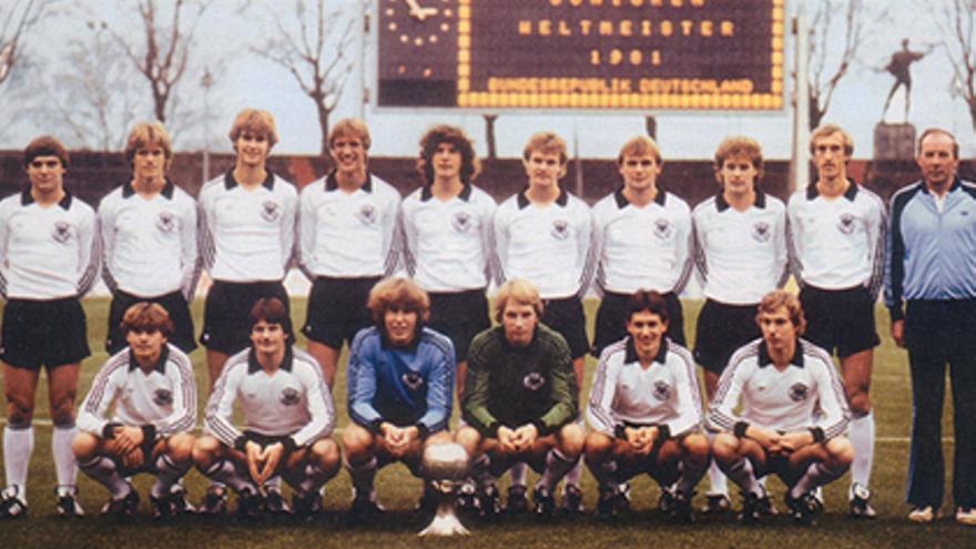 En 1981 Alemania Federal se llevó el título  al ganar la final 4-0 a Quatar