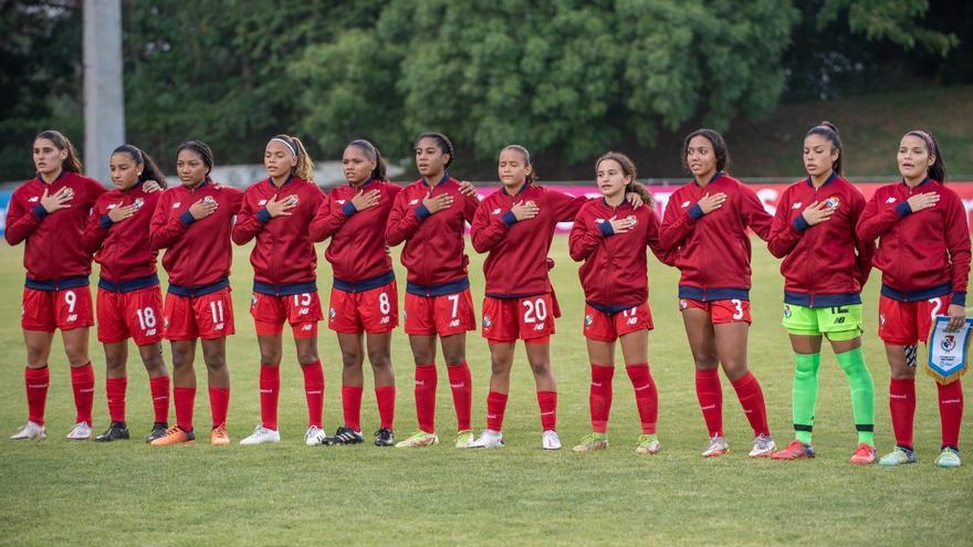Equipo Sub-17 femenino de Panamá.