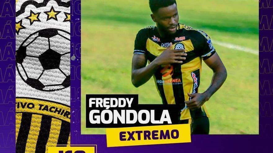Freddy Góndola marcó dos goles el fin de semana.