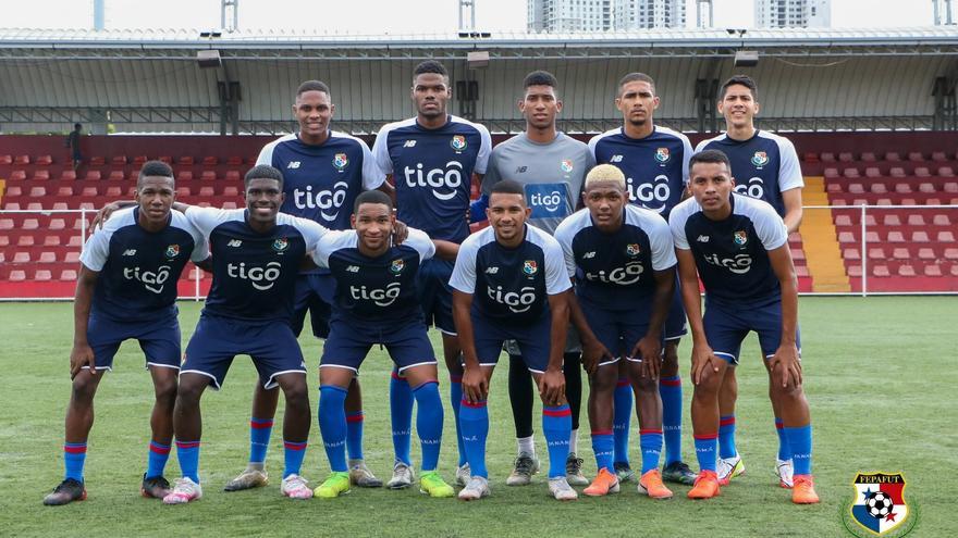 Jugadores de la Selección Sub-23 de Panamá