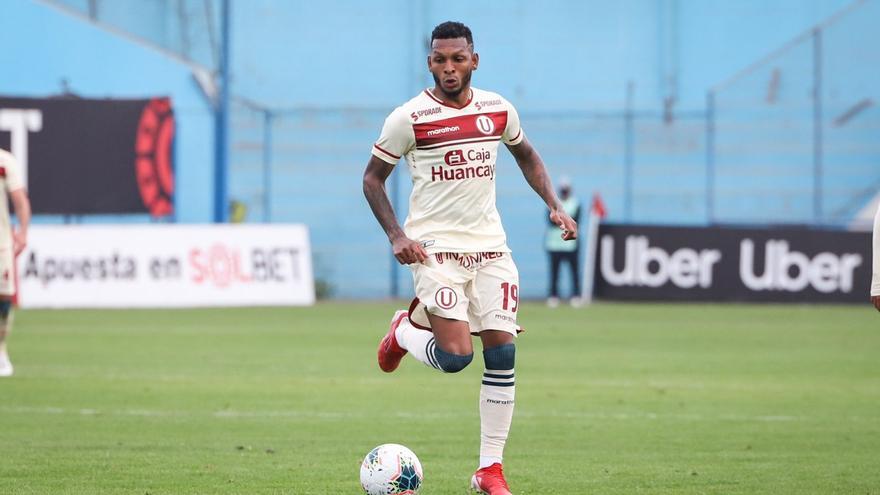 "Negrito" Quintero vio acción en la goleada de Universitario a Alianza Huánuco 0-4