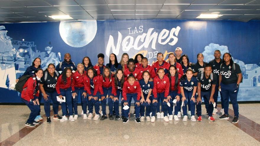 Selección femenina de Panamá llegó a República Dominicana para el Premundial Sub-17