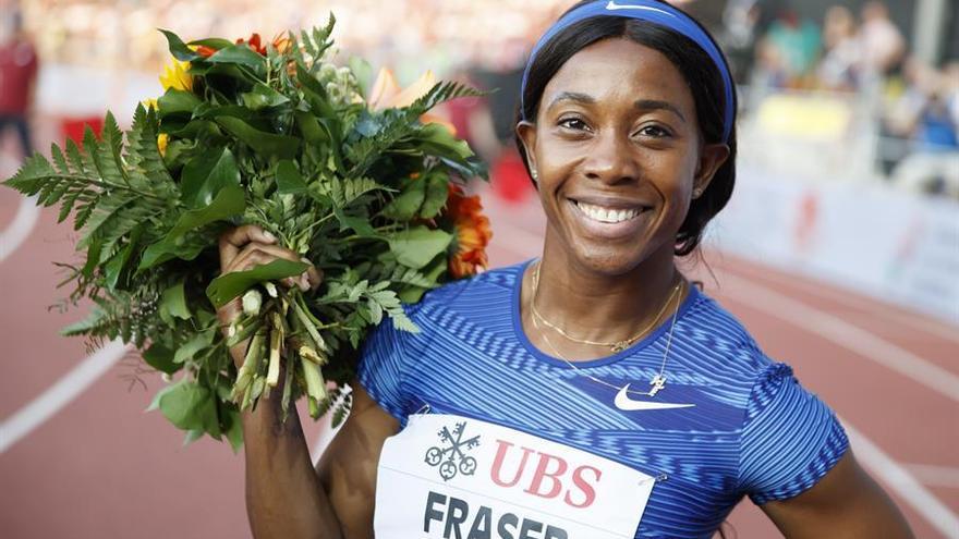 Shelly-Ann Fraser-Price, la más rápida del año en 100 metros