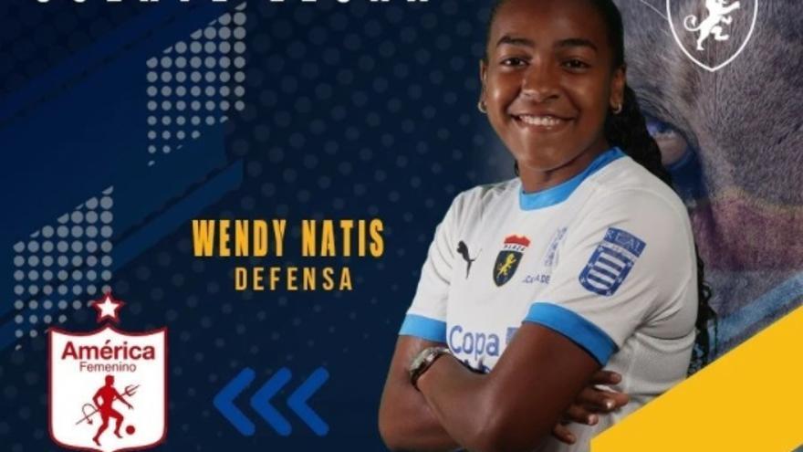 Wendy Natis jugará en el América de Cali femenino